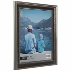 Outlet 🔔 Antique Silver Scoop Wall Frame 🔥 -Scotch Shop 350Wx350H 2180719 b 0722