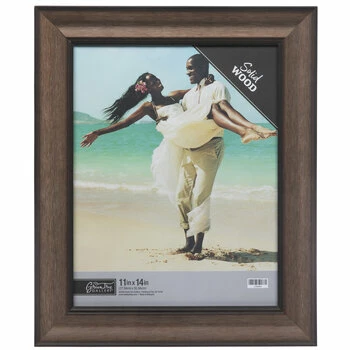 Outlet ⌛ Two Tone Scoop Wood Wall Frame 🤩 3 Outlet ⌛ Two Tone Scoop Wood Wall Frame 🤩