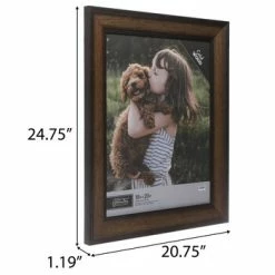 Cheapest ⭐ Two Tone Beveled Wood Wall Frame 😀 -Scotch Shop 350Wx350H 2189587 a 0822