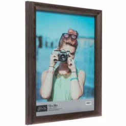 Buy 🎁 Dark Brown Beveled Wood Wall Frame 🛒 -Scotch Shop 350Wx350H 2189629 b 0822