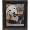 Dark Walnut Two-Tone Wood Wall Frame -Scotch Shop 350Wx350H 249805 0321 px