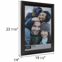 Oak Beveled Wood Wall Frame -Scotch Shop 350Wx350H 299891 a 0421 px