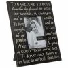 Wedding Vows Wood Frame - 5" X 7"