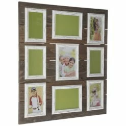 Brand new 😉 Pallet Collage Wood Wall Frame 😀 -Scotch Shop 350Wx350H 383075 a 0120 px