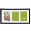 Black Float Collage Wood Wall Frame -Scotch Shop 350Wx350H 444281 0722