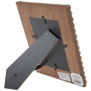 Outlet ✔️ Brown Beaded Wood Frame 4" X 6" ✨ 4 Outlet ✔️ Brown Beaded Wood Frame 4" X 6" ✨ - Image 2