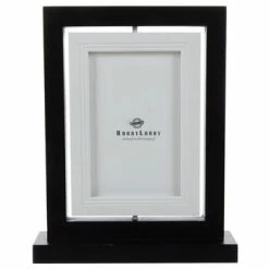 Deals ❤️ Black & White Rotating Wood Frame - 4" X 6" ✔️ -Scotch Shop 350Wx350H 5719067 b 1122