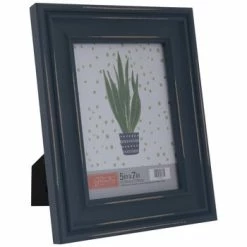 Outlet ???? Blue Distressed Wood Frame ⌛