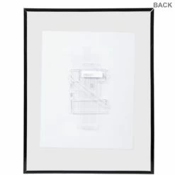 Black Float Wall Frame -Scotch Shop 350Wx350H 588343 b 1219