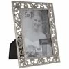 Pewter Open Scroll Metal Frame - 5" X 7"