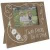 Two Peas In A Pod Wood Frame - 6" X 4"