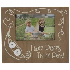 Two Peas In A Pod Wood Frame - 6" X 4" -Scotch Shop 350Wx350H 631671 a 1119 px
