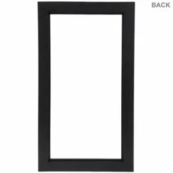 Matte Black Wood Open Frame -Scotch Shop 350Wx350H 757062 b 0221 PX