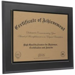 Black Wood Document Frame - 11" X 8 1/2" 8 Black Wood Document Frame - 11" X 8 1/2" -Scotch Shop 350Wx350H 799486 b 1221 px