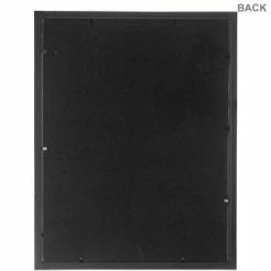 Discount 🔔 Black Flat Profile Wood Wall Frame ⭐ -Scotch Shop 350Wx350H 852277 b 0120 px