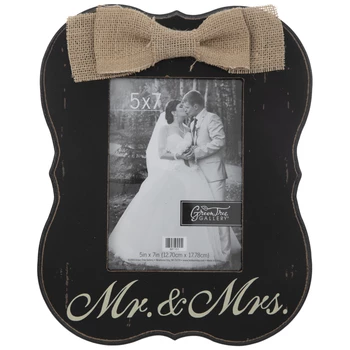 Best Pirce ๐ฅฐ Mr & Mrs Wood Wall Frame - 5" X 7" โ 4 Best Pirce ๐ฅฐ Mr & Mrs Wood Wall Frame - 5" X 7" โ - Image 2